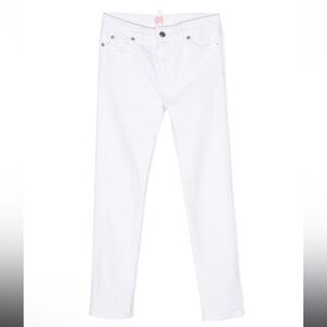 DSQUARED2 Straight Leg Cotton Blend Jeans, Size 16